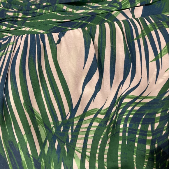 Ramy Brook Silk Meghan Palm Print Dress - Picture 6 of 6